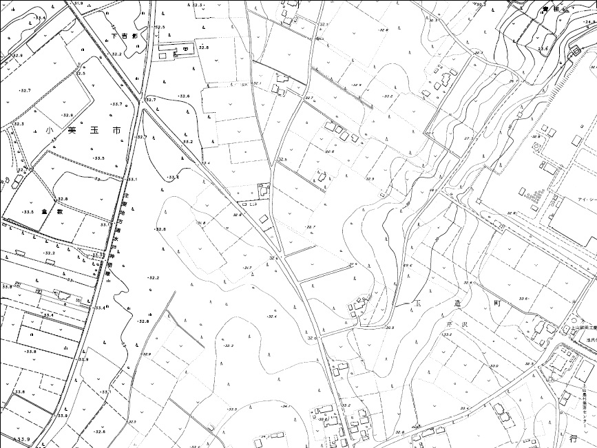 都市計画図 No.65-A