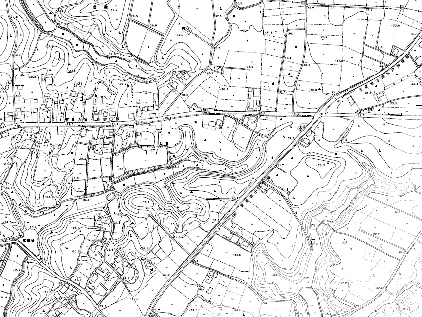 都市計画図 No.64-D