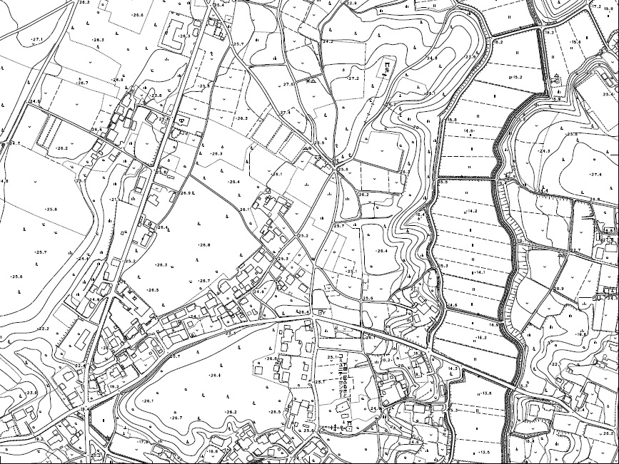 都市計画図 No.40-D