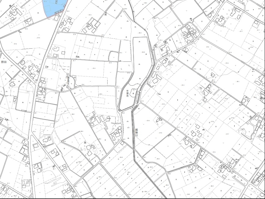 都市計画図 No.34-D