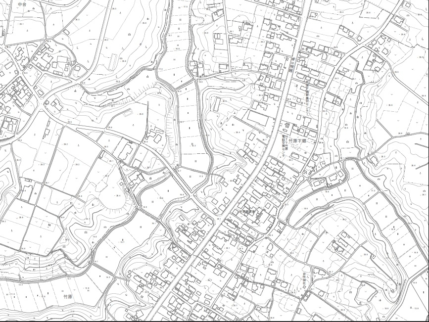 都市計画図 No.24-D
