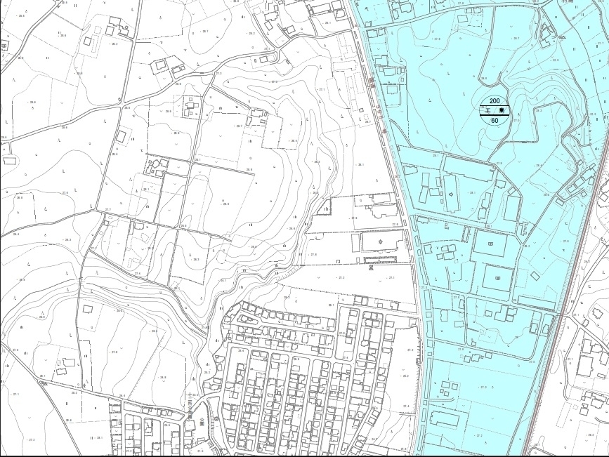 都市計画図 No.16-C