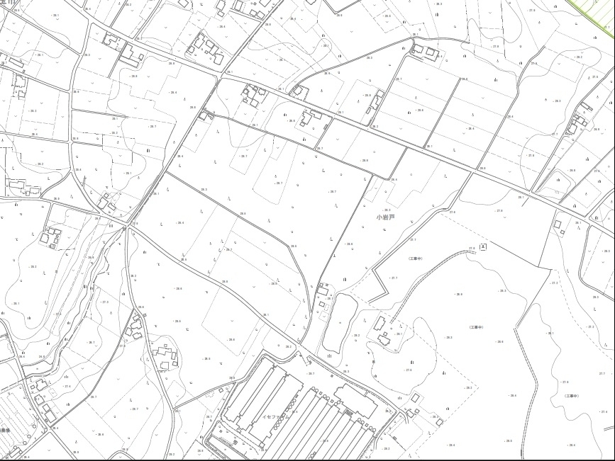 都市計画図 No.6-D