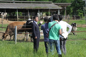 乾杯条例  島田穣一市長の写真