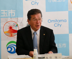 島田市長の写真