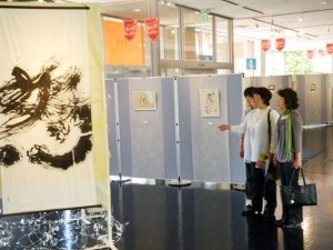 浅野壬袈 展の様子の写真