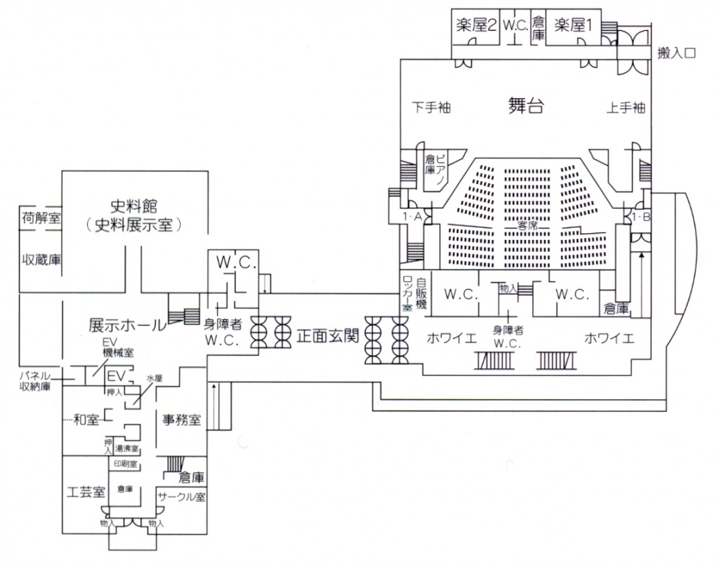 1F平面図