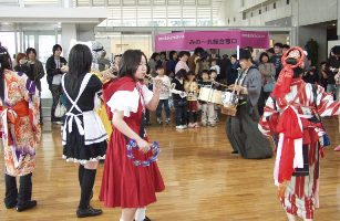 公演後～みの～れちんどんジャグバンド～の写真