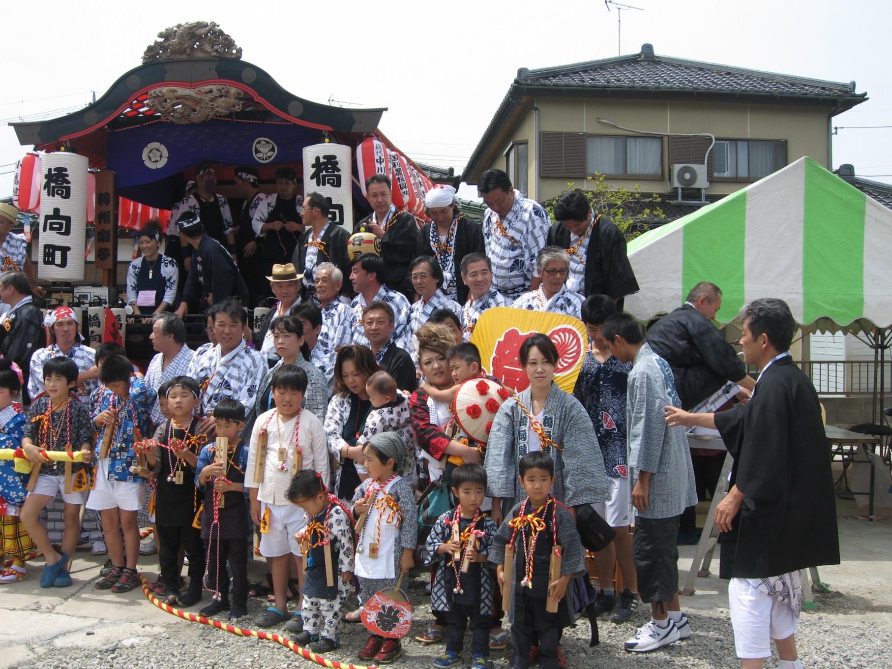 祭礼(橋向町年番)