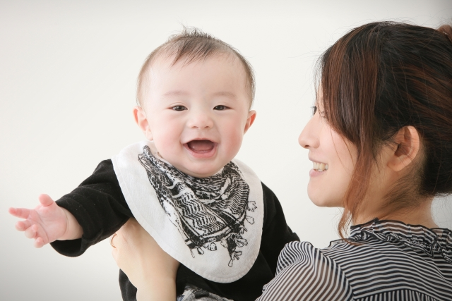 母と子の画像