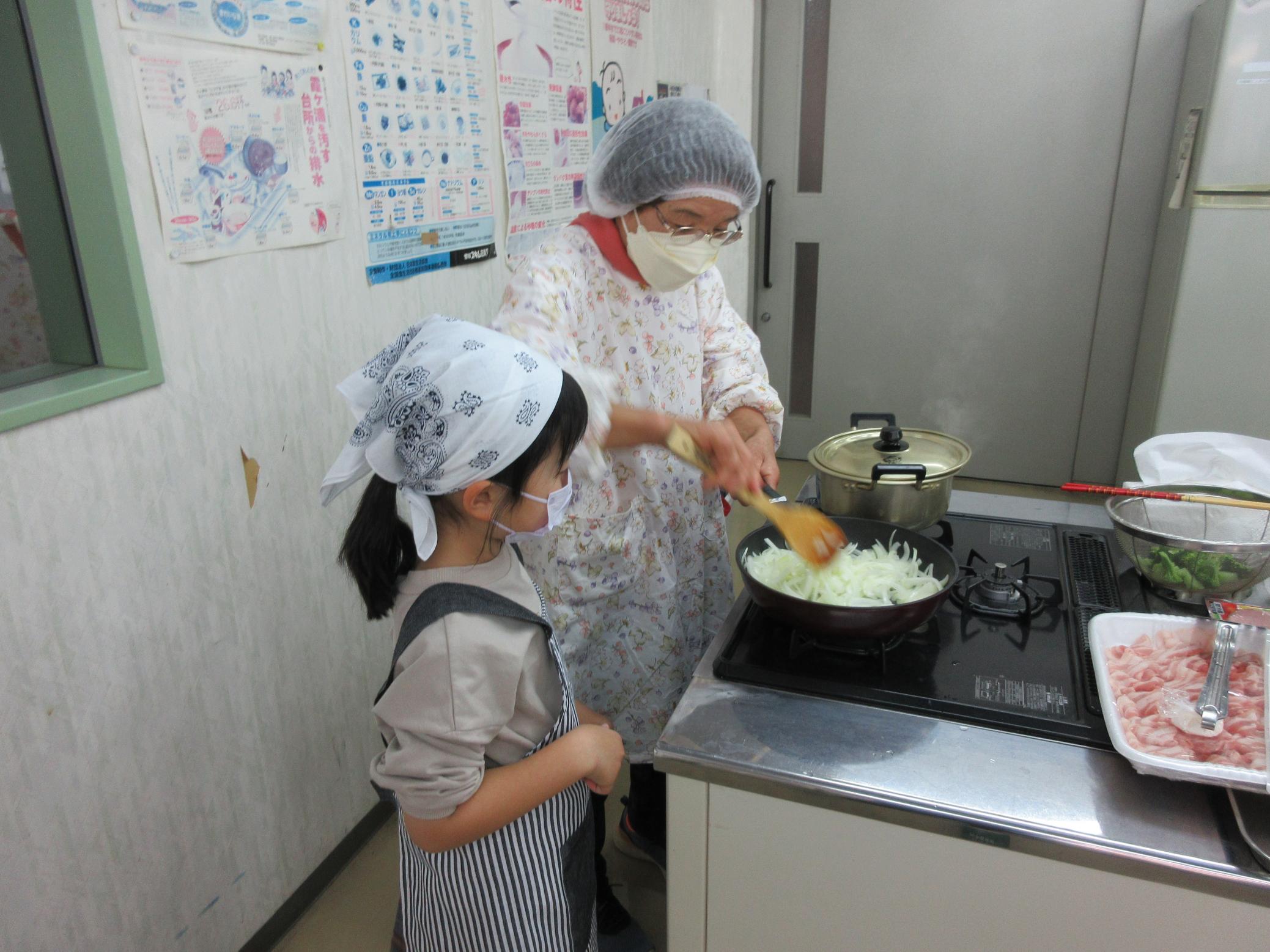 部会員と子ども2