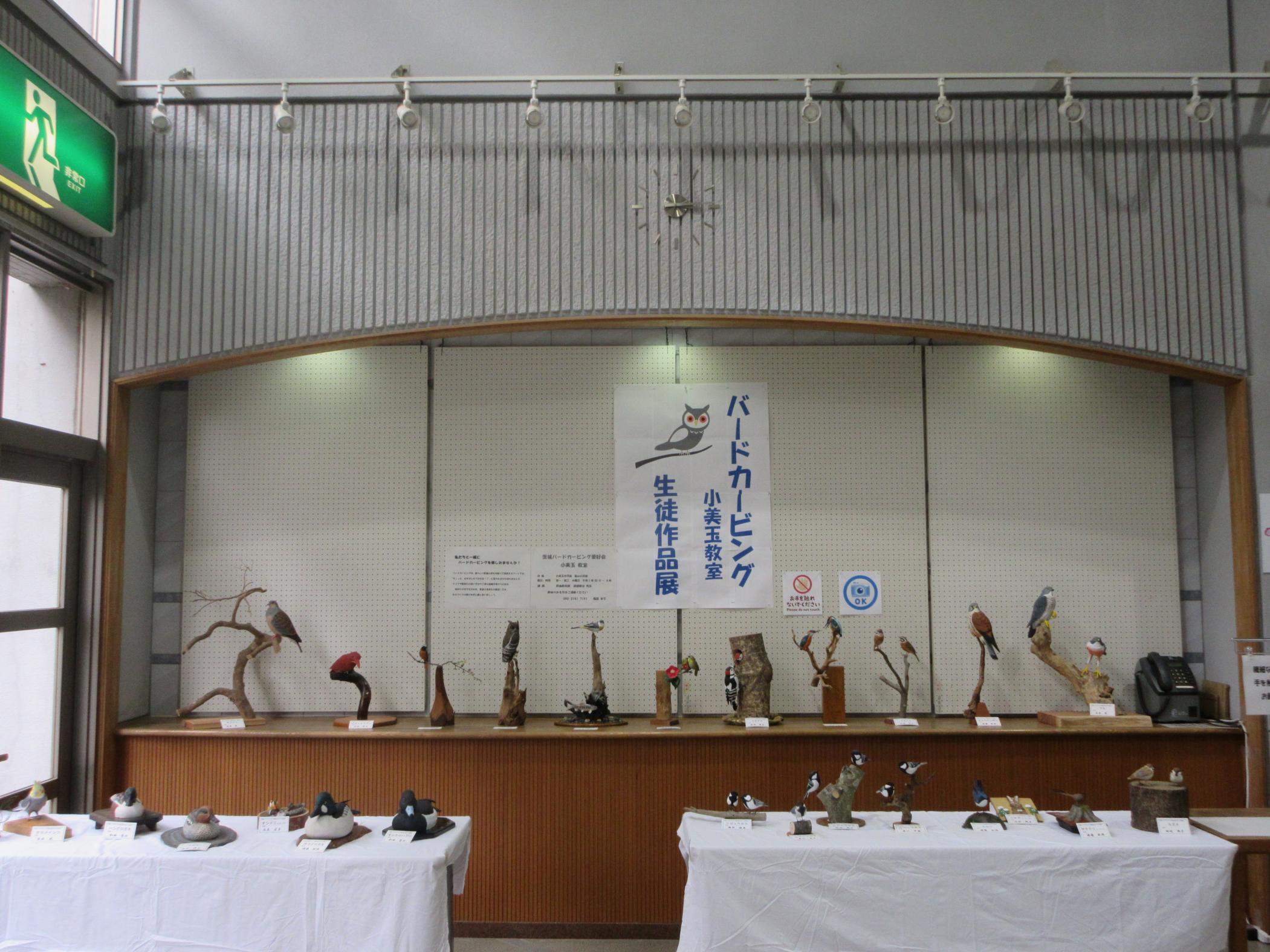 展示の様子(2)