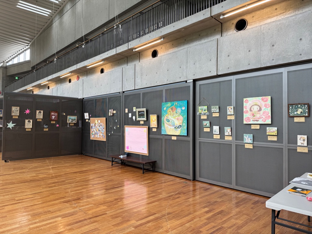 展示の様子横