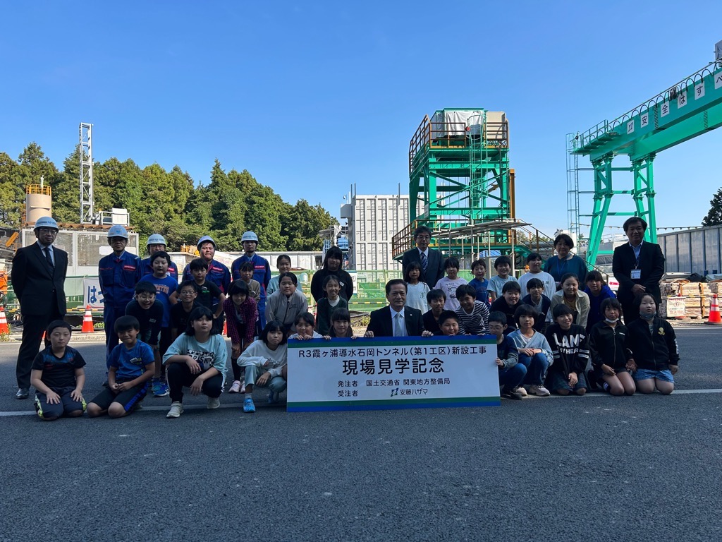 子どもたちと市長