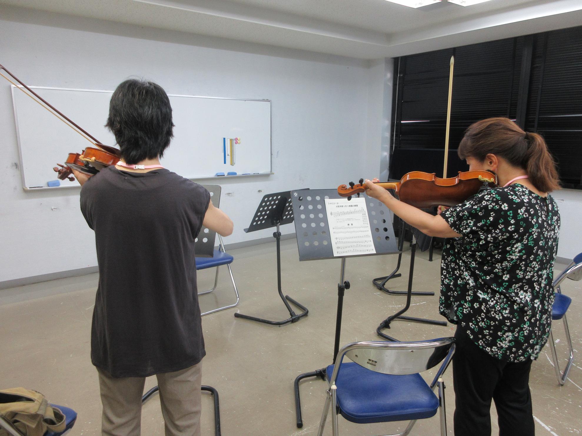 ワークショップ（ヴァイオリン）(2)