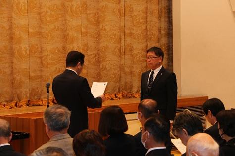 委嘱状の交付その3