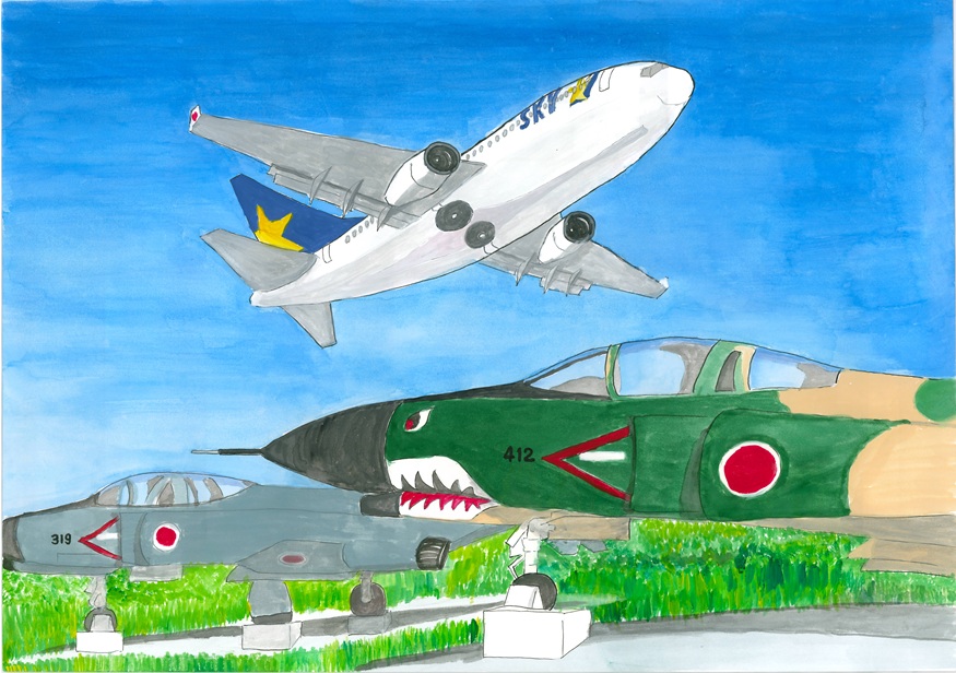 小川南中1年大場颯花 小川南中1年大場颯花