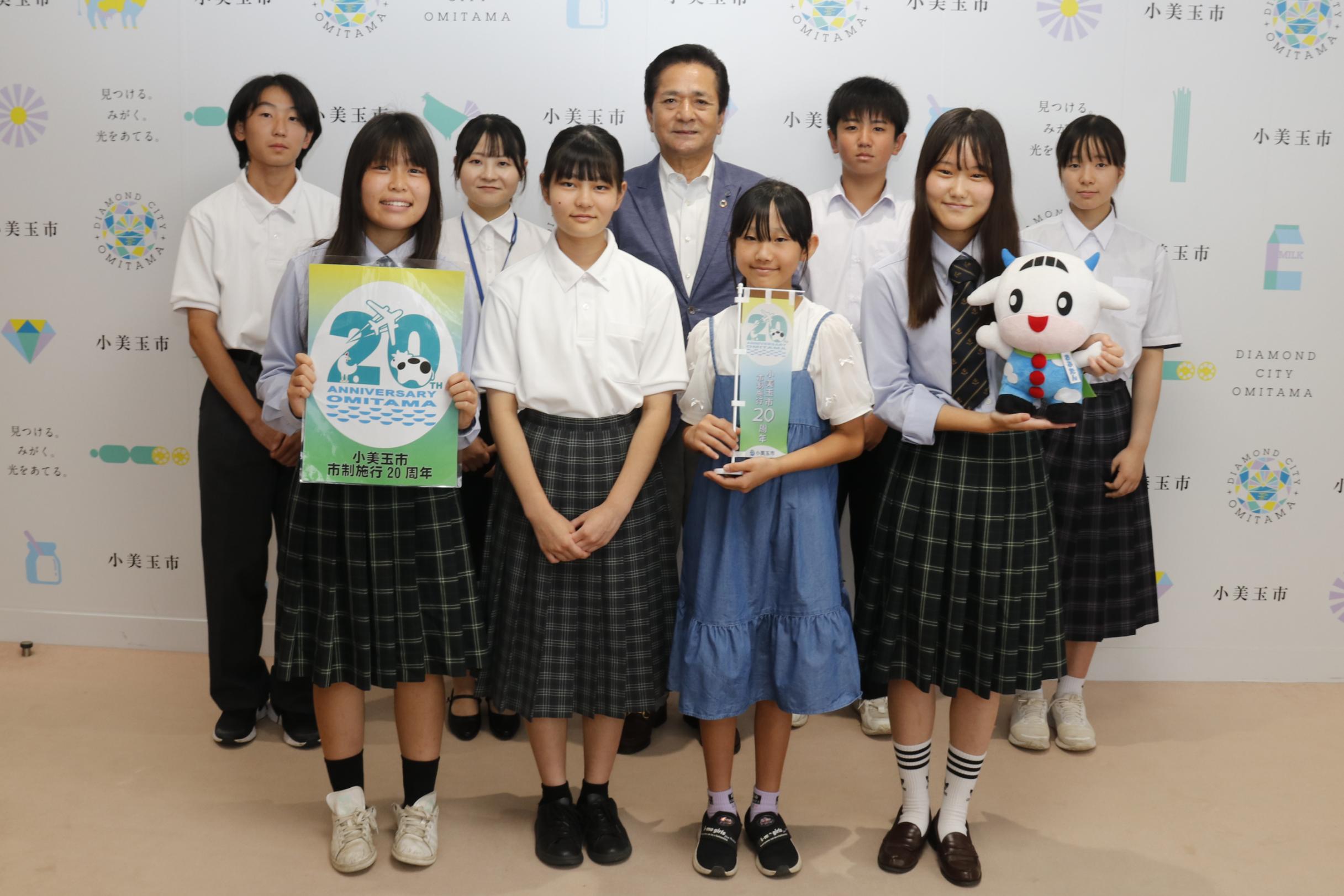 こども・若者市長対談集合写真