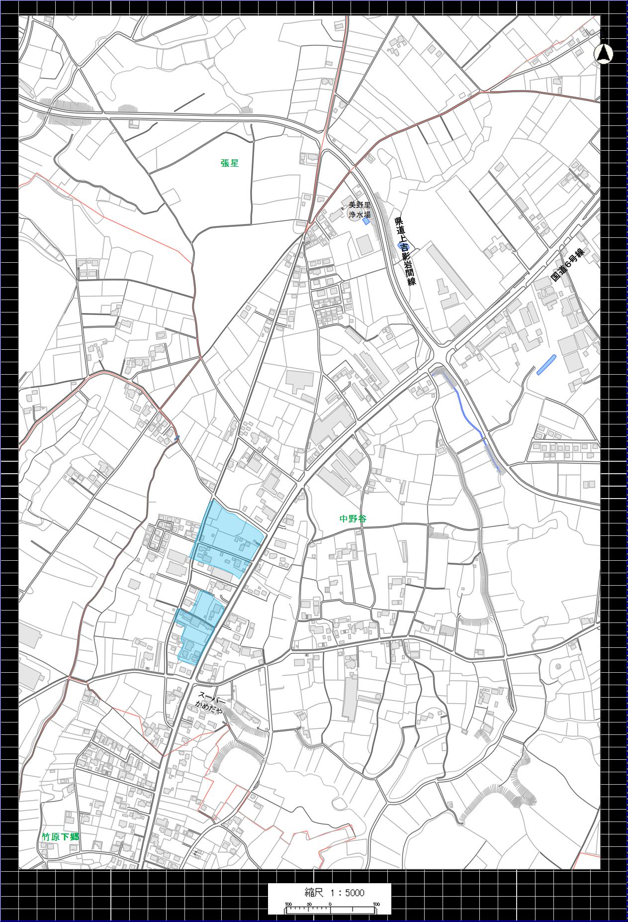 令和8年4月供用開始図（中野谷）