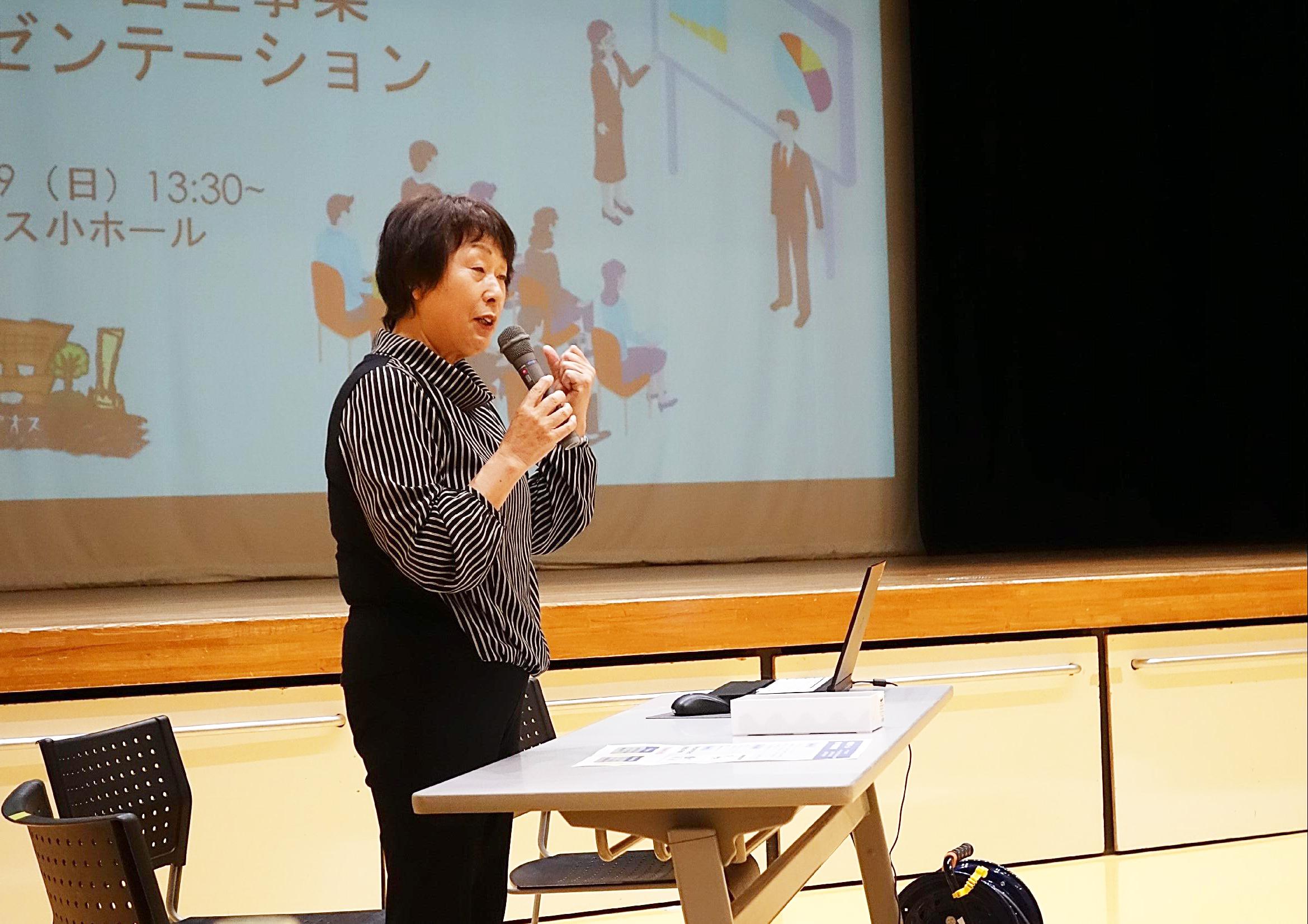 プレゼンテーションの様子(1) プレゼンテーションの様子(1)
