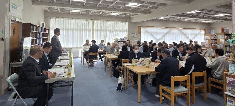 懇談会の様子 懇談会の様子