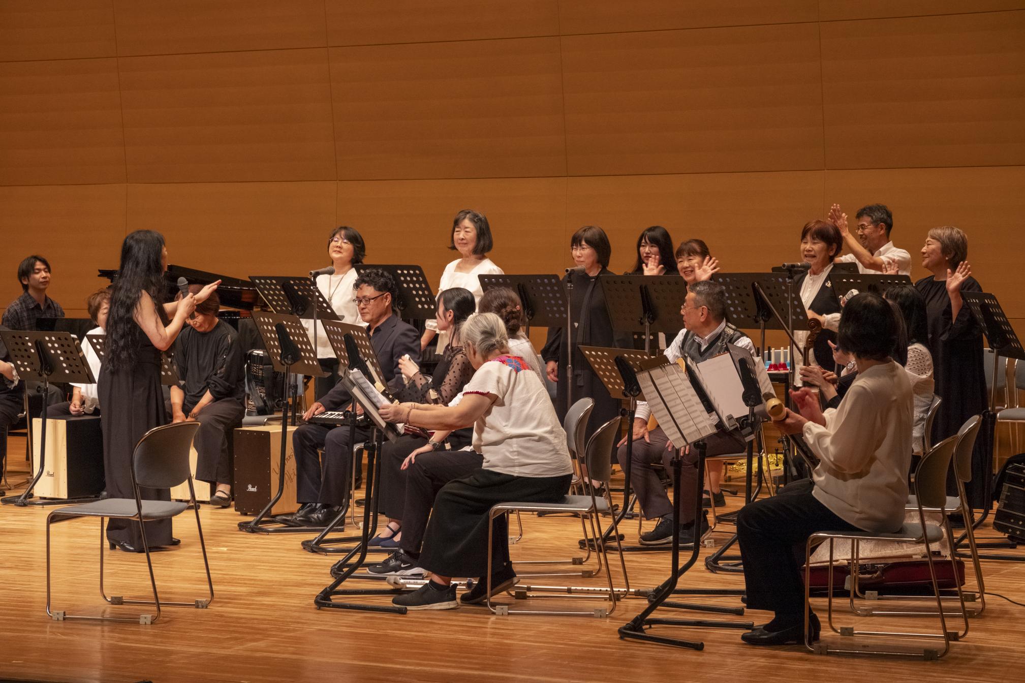 ボレロを演奏する様子 ボレロを演奏する様子